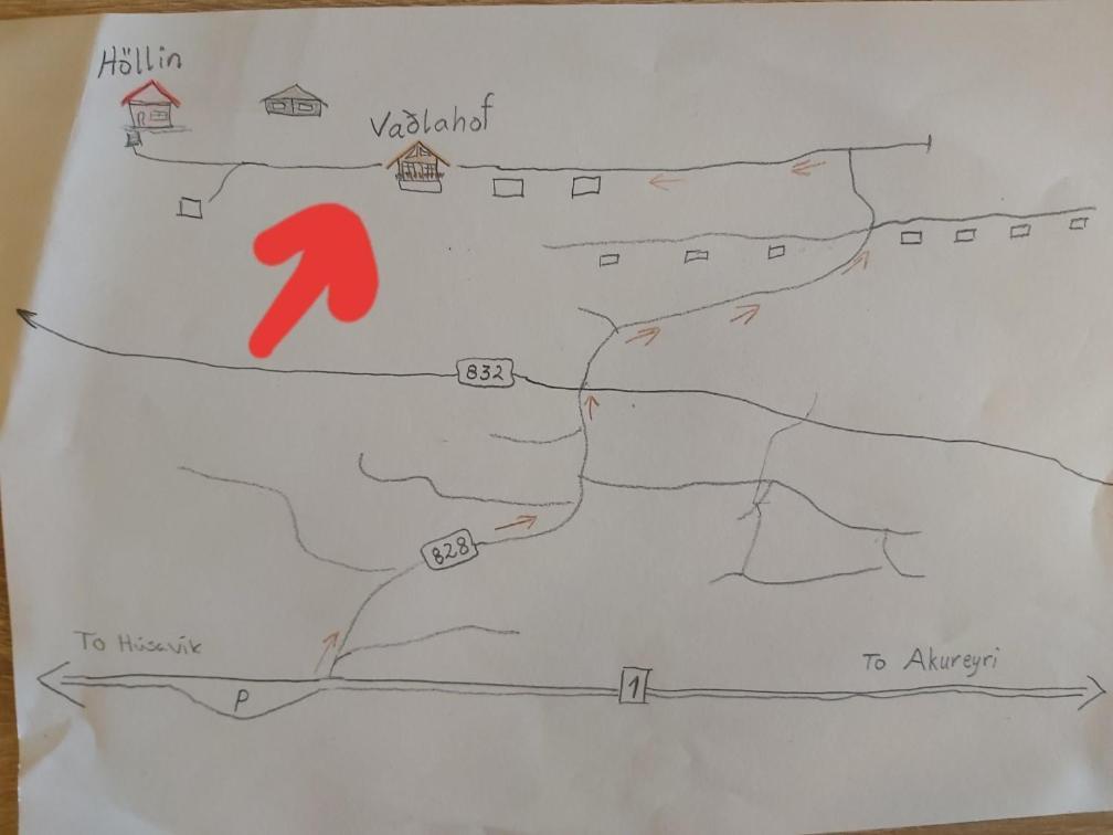 Vathlahof Pensionat Akureyri Exteriör bild
